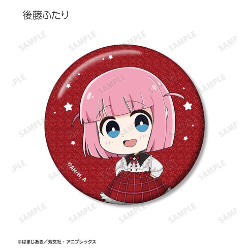 『ぼっち・ざ・ろっく!』トレーディング ちびキャラ 赤いドレスver. グリッター缶バッジ(単位/BOX)【202510再販】